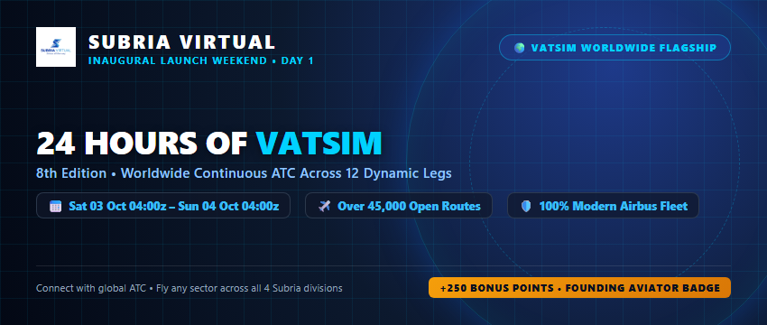 24 Hours of VATSIM Banner