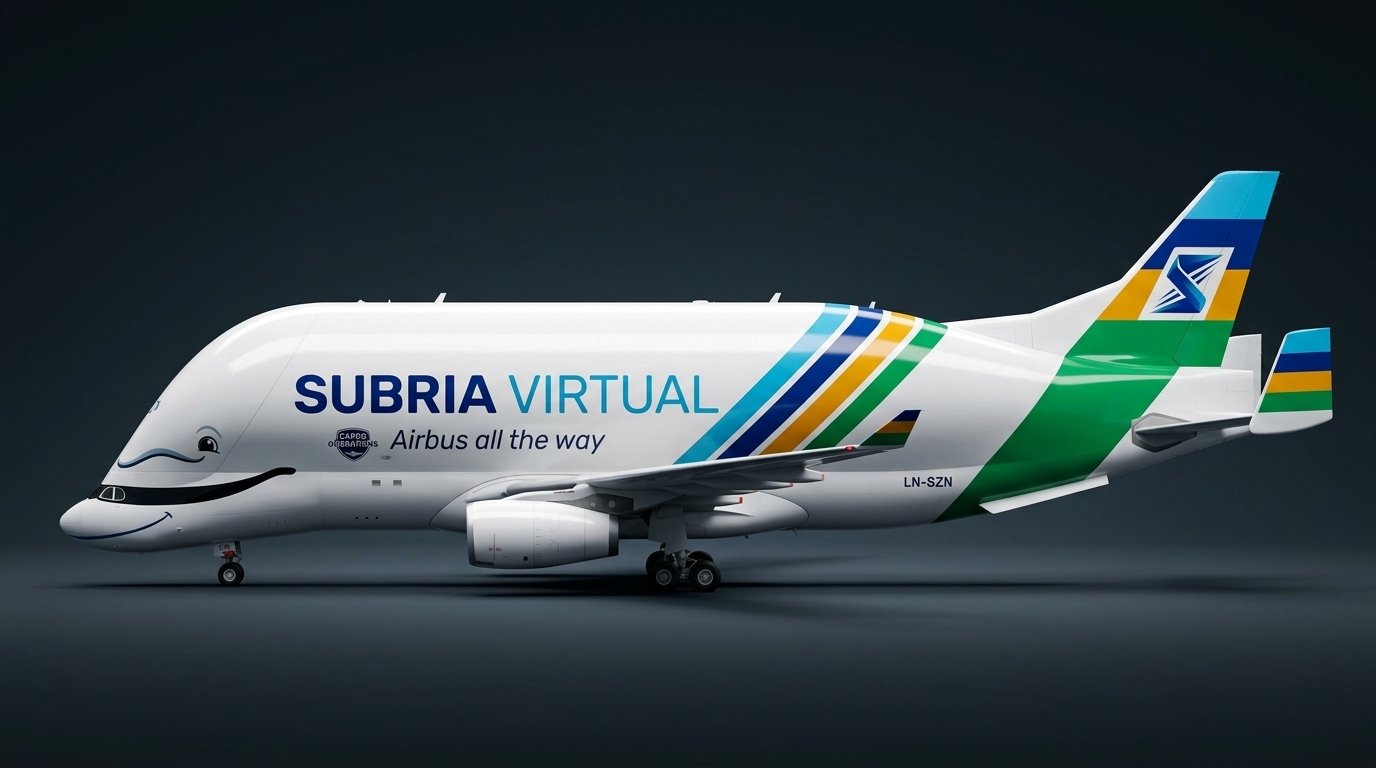 Airbus BelugaXL Subria Corporate Livery
